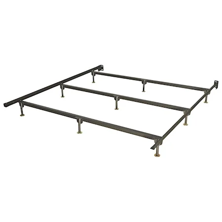 King Heavy Weight Extra Support 9 Leg Bed Frame